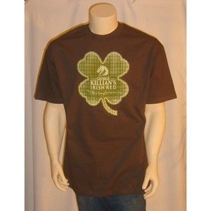 KILLIAN'S Beer T Shirt Mens Sizes Brown Irish Red Beer Officially Licensed